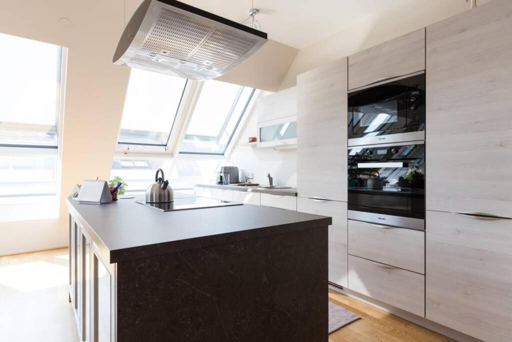 Apartamento Grosses Penthouse #12 Mit Terrasse Und Aussicht Viena Exterior foto